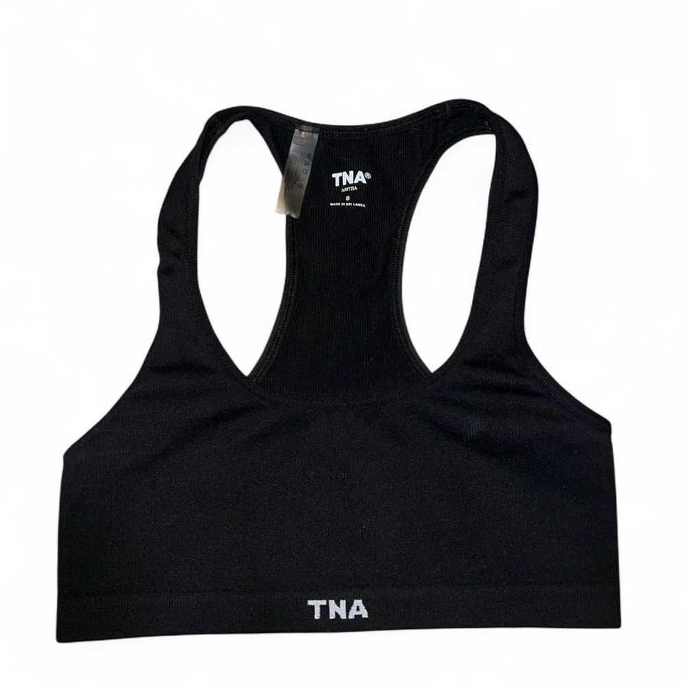 TNA Black Racerback Sports Bra